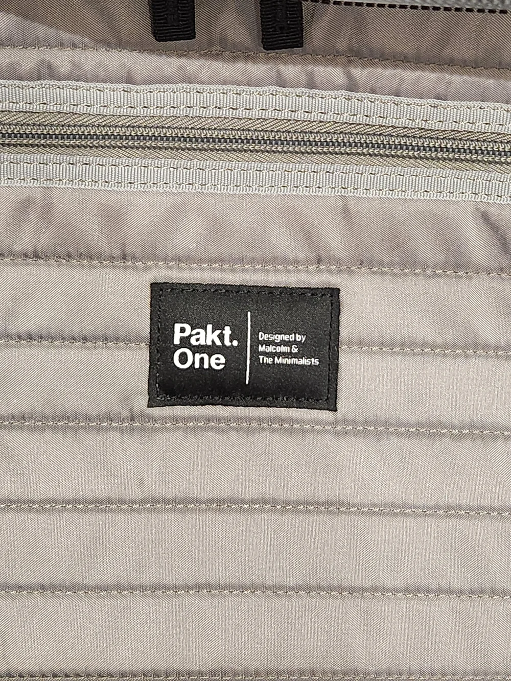 Pakt. One NEW Men's Black Duffel Bag with Padded Shoulder Strap